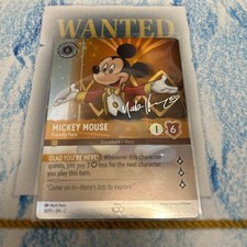 Lorcana English Mickey Mouse Promo D100 Disney 100 Overseas