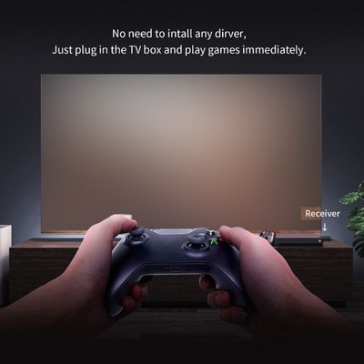 Plugs & Play Wireless Adapter Receiver PC Connection USB Receiver for Gaming