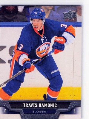2013-14 Upper Deck #430 Travis Hamonic New York Islanders