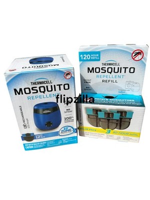 Thermacell Mosquito Repellent E55 w/ 12 Hour Refill + 3  pack Refills