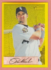 2002 BOWMAN HERITAGE CHROME  GOLD REFRACTOR /175  PAUL KONERKO #45-BHC WHITE SOX