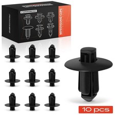 FRANKBERG 10x NYLON-CLIP SCHWARZ STOßFÄNGER passend für NISSAN LEAF MAXIMA PRIME