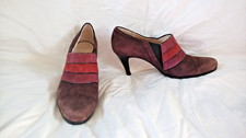 Size 37EU 6AU Peter Sheppard Multicoloured Leather Heels Resoled Shoes Ladies