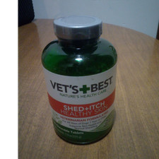 Vet's Best Shed  Itch Healthy Skin Adult Chew Tablets Itching, All Sizes