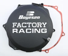 Suzuki RMZ450 Boyesen Factory Clutch Cover Black 2008-2024 CC-26AB