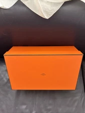 Hermes Orange Empty Box Gift Box Shoe Box 14in*8.5in*5in 