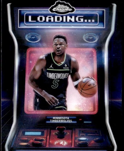 2025 Topps Chrome Anthony Edwards Base (RAW)