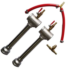 Propane Gas Forge dual Burner, Stainless Steel Blacksmith Furnace A