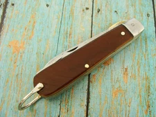 VINTAGE BOKER USA 92/29 TREE BRAND TL29 SAWCUT ELECTRICIANS POCKET KNIFE KNIVES
