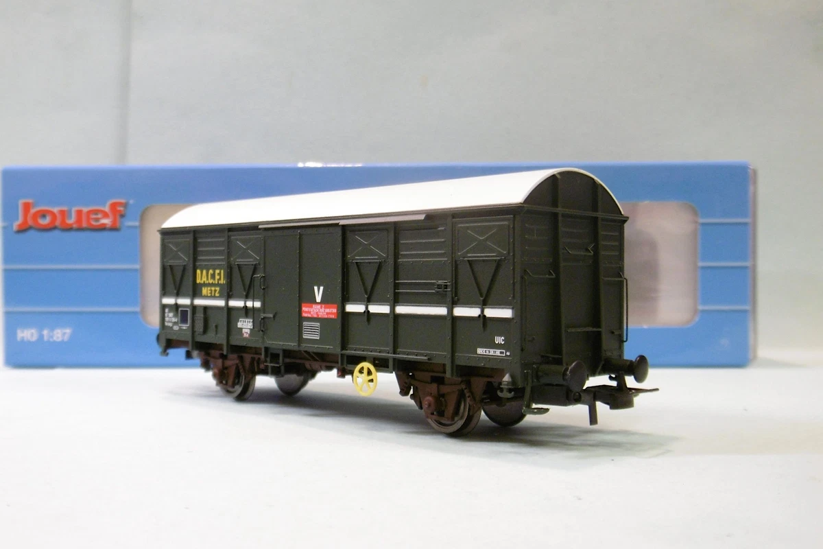 REE MODELES WB487 HO - SET de 2 Wagonnets de Draisine (Tombereau) Ep.III SNCF - Rails Europ Express - Modélisme ferroviaire - Vente en ligne de trains électriques - échelle HO, OO, N, HOe, miniatures
