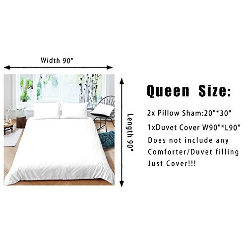 Mr Mrs Bedding Set You and Me Comforter Cover for Queen(No Comforter) Multi 9 - Picture 6 of 6