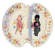 **Rare** Cher Split Dish Plate by Noritake China