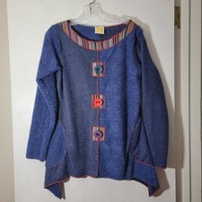 Vintage Womens XS Hand Jive Boho Asymmetrical...