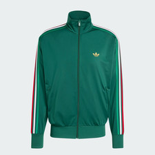 adidas Originals Firebird Track Jacket Team MEXICO Dark Green Gold Mens Medium