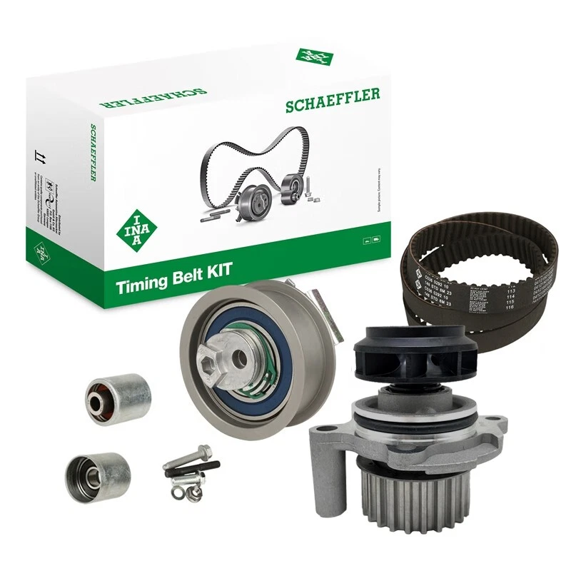 5PCS INA Timing Belt Kit For Audi A3 A4 TT VW EOS GTI Jetta Passat 2.0 2005-2014 - Image 2 of 4