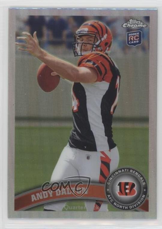 2011 Topps Chrome Refractor Andy Dalton #51 is2