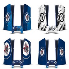 OFFICIAL NHL WINNIPEG JETS VINYL SKIN FOR PS5 SLIM DIGITAL CONSOLE  CONTROLLER