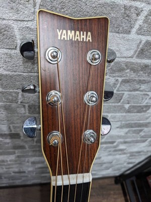Acoustic Guitar Yamaha FG-300M Natural 1980s Beige Label Made in