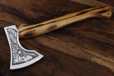18''Hand Made EDC carbon steel Blade Tomahawk/Viking axe W/L/S HB-270