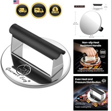 2lb Smash Burger Press Stainless Steel, Burge...