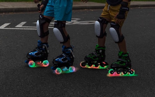 Light-Up Adjustable Inline Skates for Kids (Ages 4-16) - Picture 7 of 9