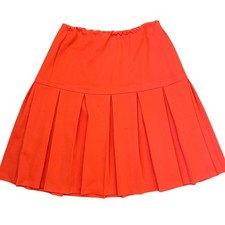 Vintage 70s 80s Act III Red Pleated Tennis Skirt Mini Tenniscore USA