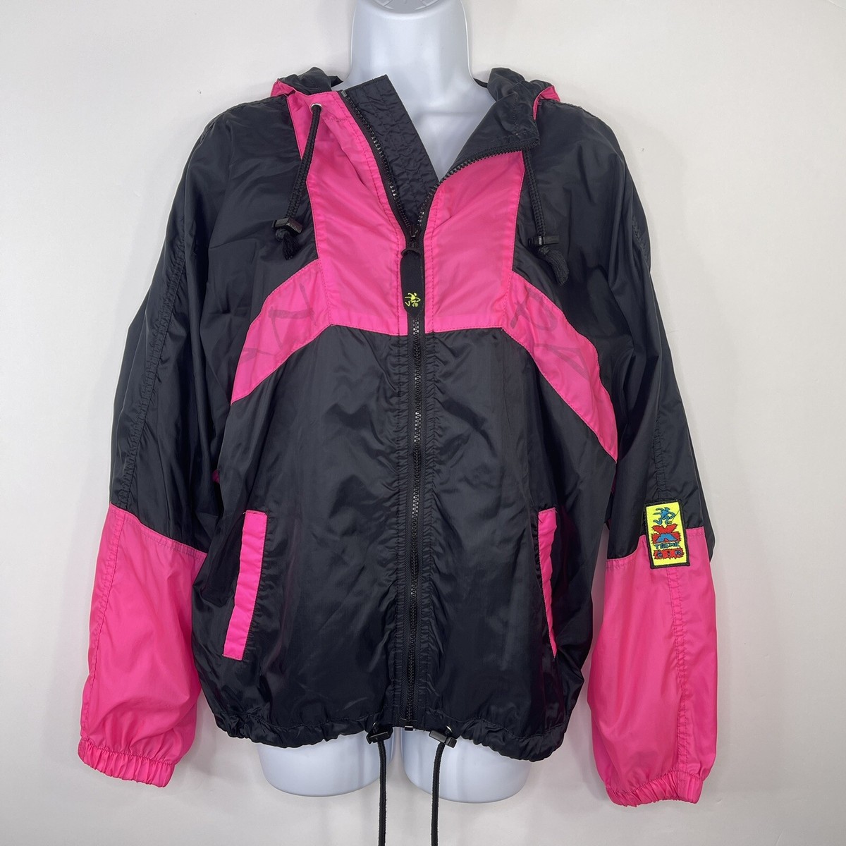 Ocean Pacific OP Womens Extreme Air Nylon Windbreaker Jacket