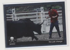 2022 Zerocool Jackass Trading Cards Silver  #S19 The Yak Charge Knoxville