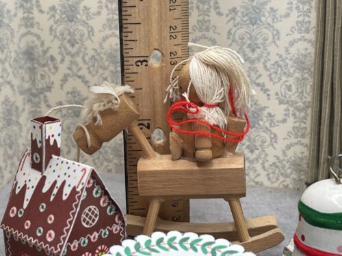 Christmas Miniatures, vintage ornaments, paper miniatures - Picture 9 of 9