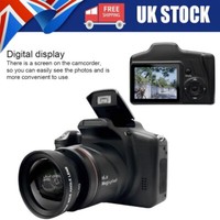 Digital SLR Camera 16X ZOOM HD Handheld DVR Photo Vedio Record Anti-Shake UK