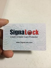 6 Pack Credit Card Wallet Protectors Red Hacker Blocking Creates a signal vault