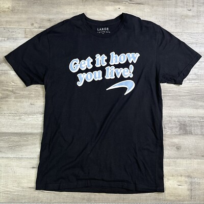 Newps T Shirt Black (Newport Get It How You Live T Shirt) | Vintage 8&9 Clothing