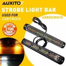 Dual Color Led Emergency Warning Hazard Strobe Light Bar Car Truck Atv Off-road Dual Color Led Emergency Warning Hazard Strobe Light Bar Car Truck Atv Off-road