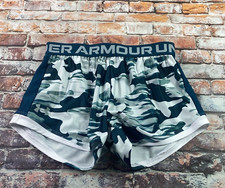 Under Armour Shorts Girls YMD Youth M Camo Athletic Performance Outdoor