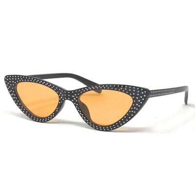 Cat Eye Sunglasses Embellished Fashion Funky Sun Glasses Women Lentes Gafas New