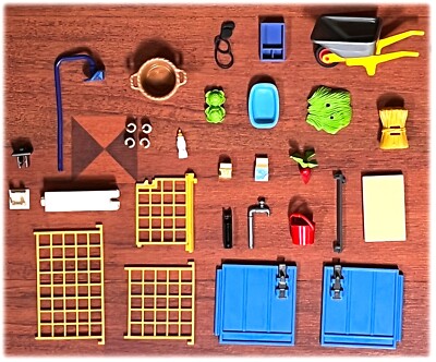 Playmobil Zoo #4009 Super Set Care Station Vet Clinic SPARE PARTS