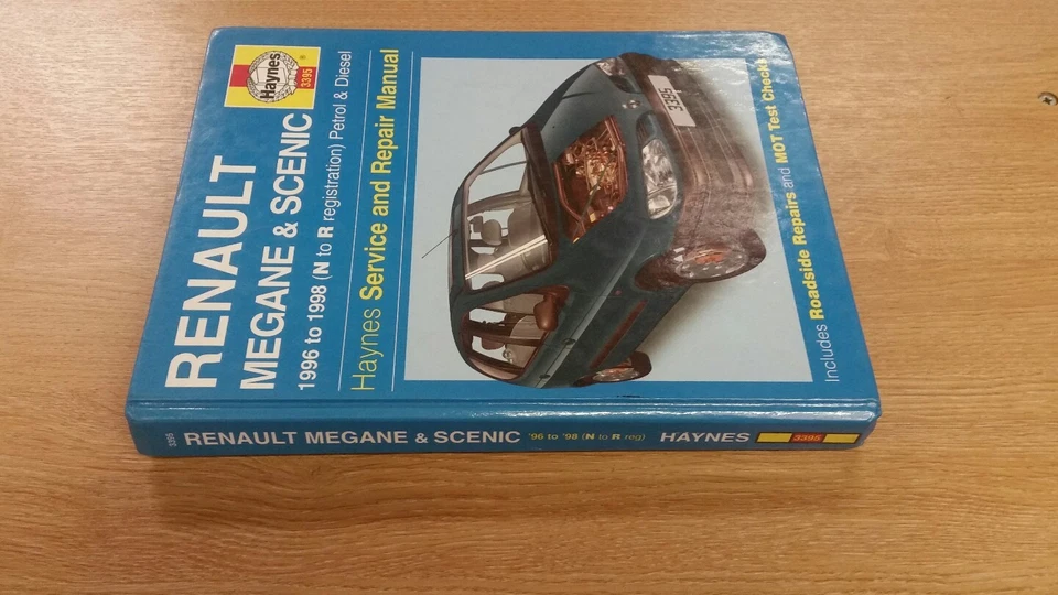 RENAULT MEGANE & SCENIC 1996-1998 N-R REG HAYNES WORKSHOP MANUAL 3395 FREE P&P - Image 4 of 4