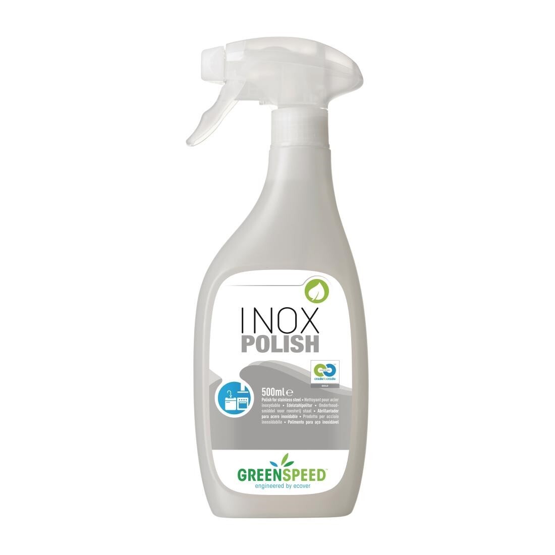 Greenspeed Stainless Steel Polish Ready To Use 500ml Pack 6