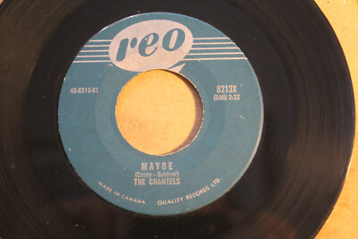 CHANTELS, THE---MAYBE. (1958 TOP SONG) | eBay