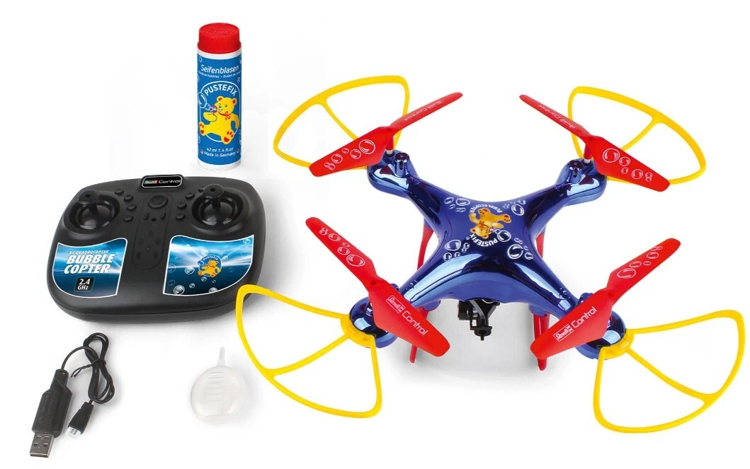 REVELL Drone Remote Controlled RC Quadrocopter Bubble Fix Scale