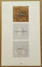 Jeff Tweedy WILCO Rare VINTAGE 2004 PROMO POSTER for Ghost CD 8.5x14 MINT USA