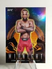 2024 Topps Midnight UFC Leon Edwards Dusk Parallel /75 SP