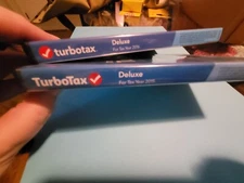 Turbo Tax Deluxe Federal & State Returns Software, 2015 & 2016