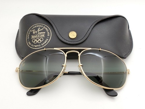 Vintage B\u0026L Ray Ban Bausch \u0026 Lomb G15 Olympic Series Metal I 61mm W1707 I  w/Case | eBay