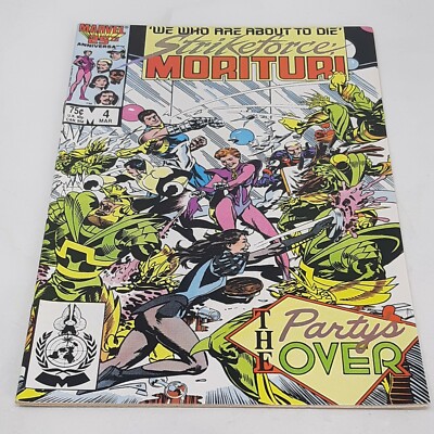 STRIKEFORCE MORITURI #4  1987 Marvel Comics. Really Nice 