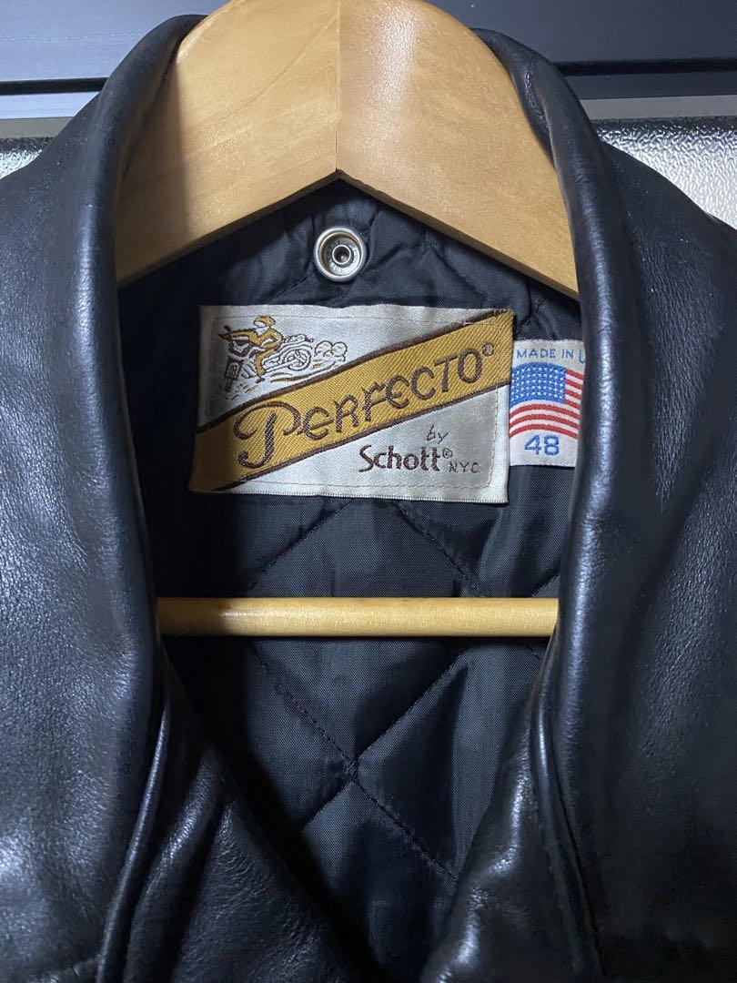 Schott 118 Perfecto 48 steerhide double leather motorcycle jacket 