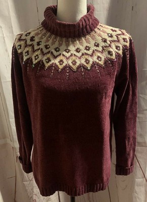 white stag mock turtleneck