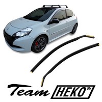 Windabweiser Regenabweiser Heko FüR Renault Clio 3 2005-2012 3-TüRer 2-Tlg