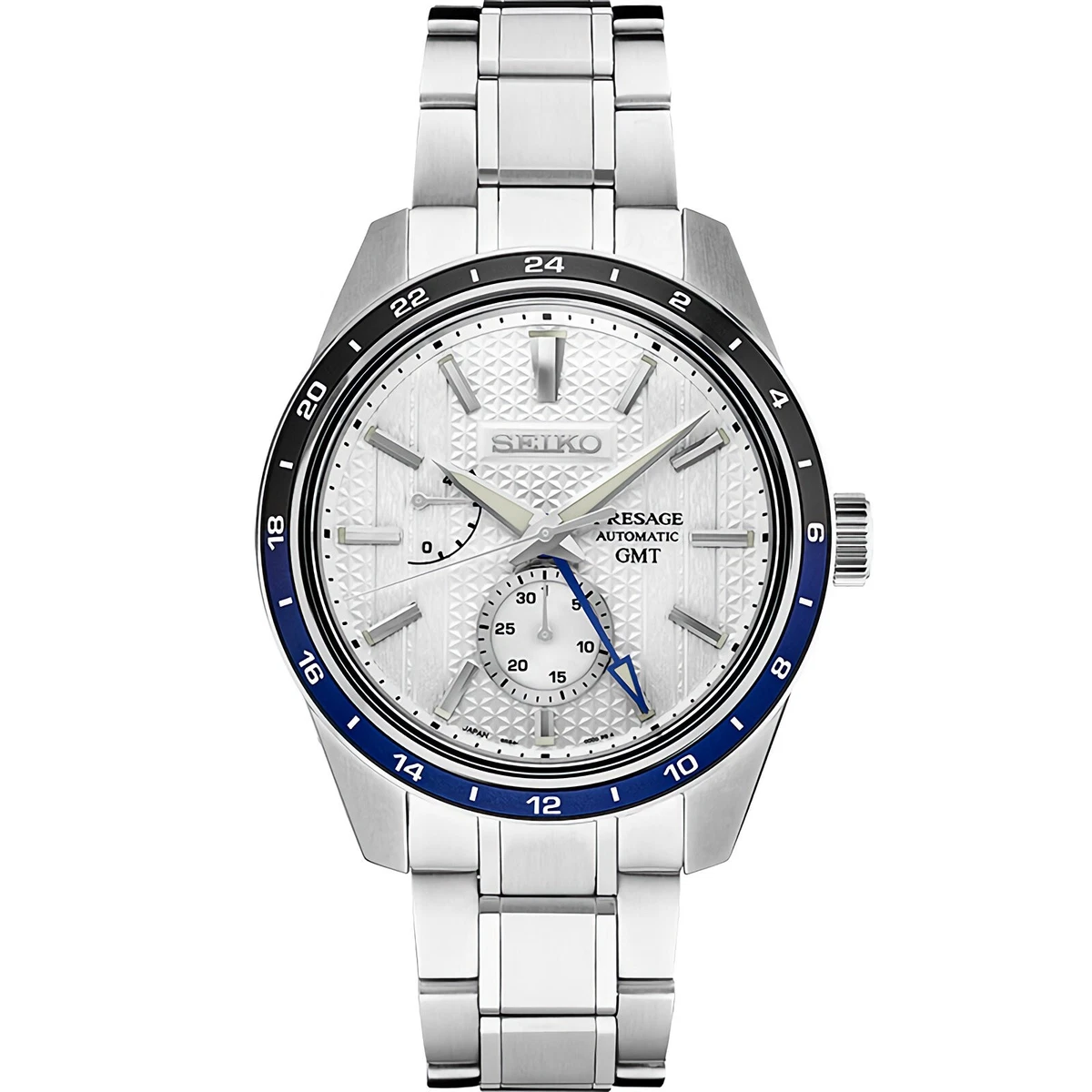 SEIKO Presage SPB269J1 Zero Halliburton Automatic GMT White Dial Limited Watch