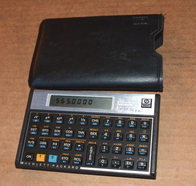 Hp 15c Calculator With Soft Cover Ebay Hp 15c Calculator With Soft Cover Ebay